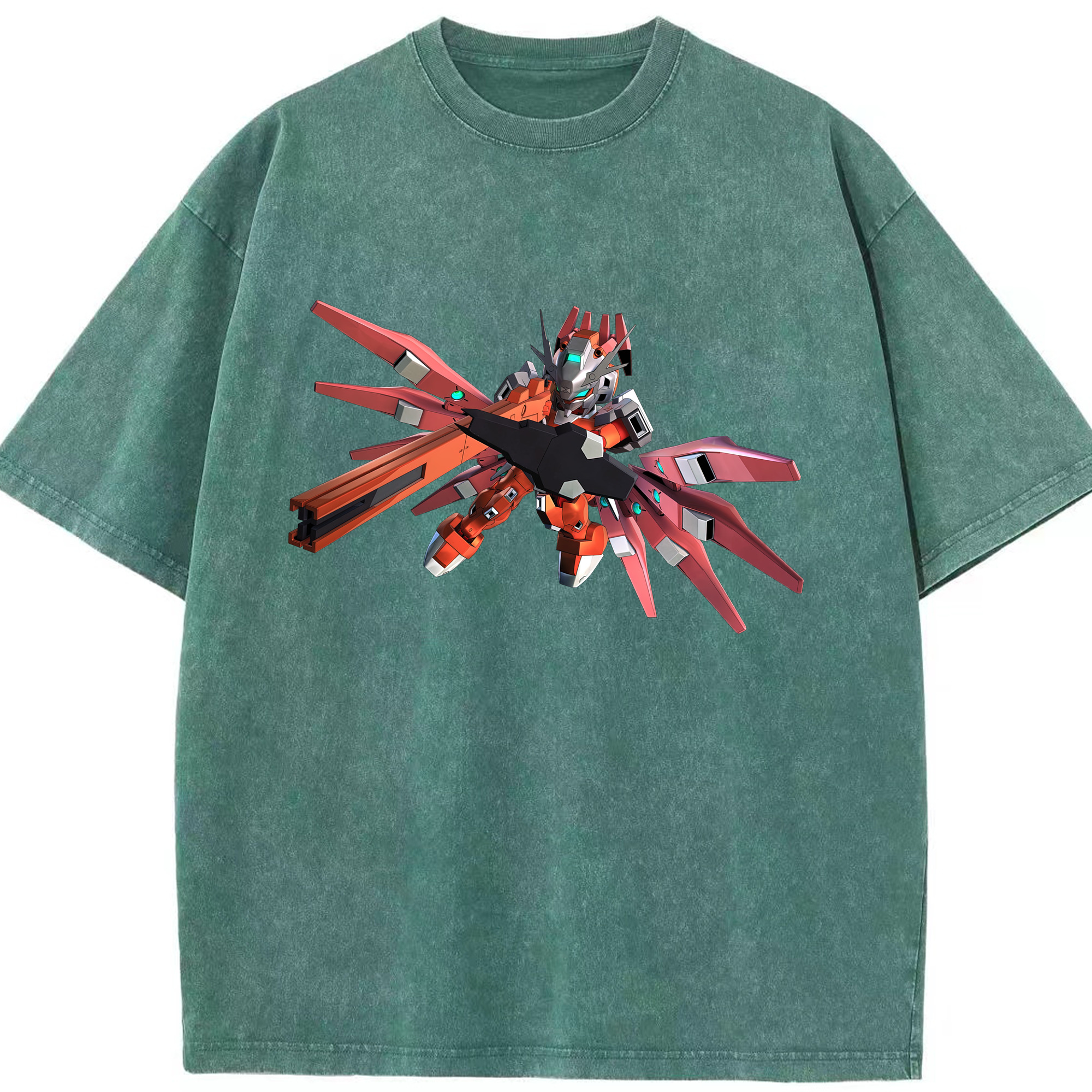 （画像用） 機動戦士ガンダム Mobile Suit Gundam 綿100% ヴィンテージ風 半袖Tシャツ（フロントプリント）
